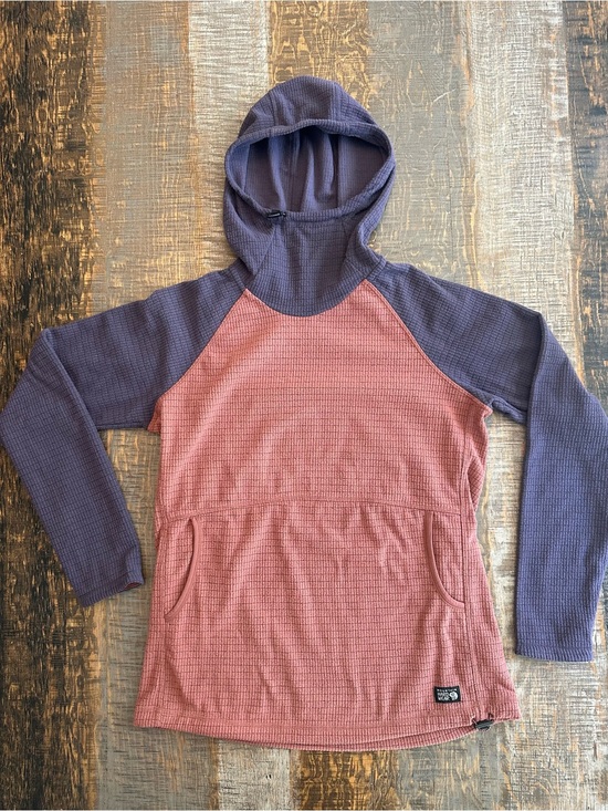 Mountain Hardwear Tops - Mountain Hardwear Summit Grid Tunic Hoodie Size Small